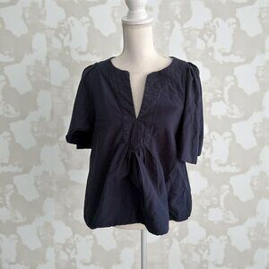 POMANDER PLACE Navy Blue Swing Top Size Medium